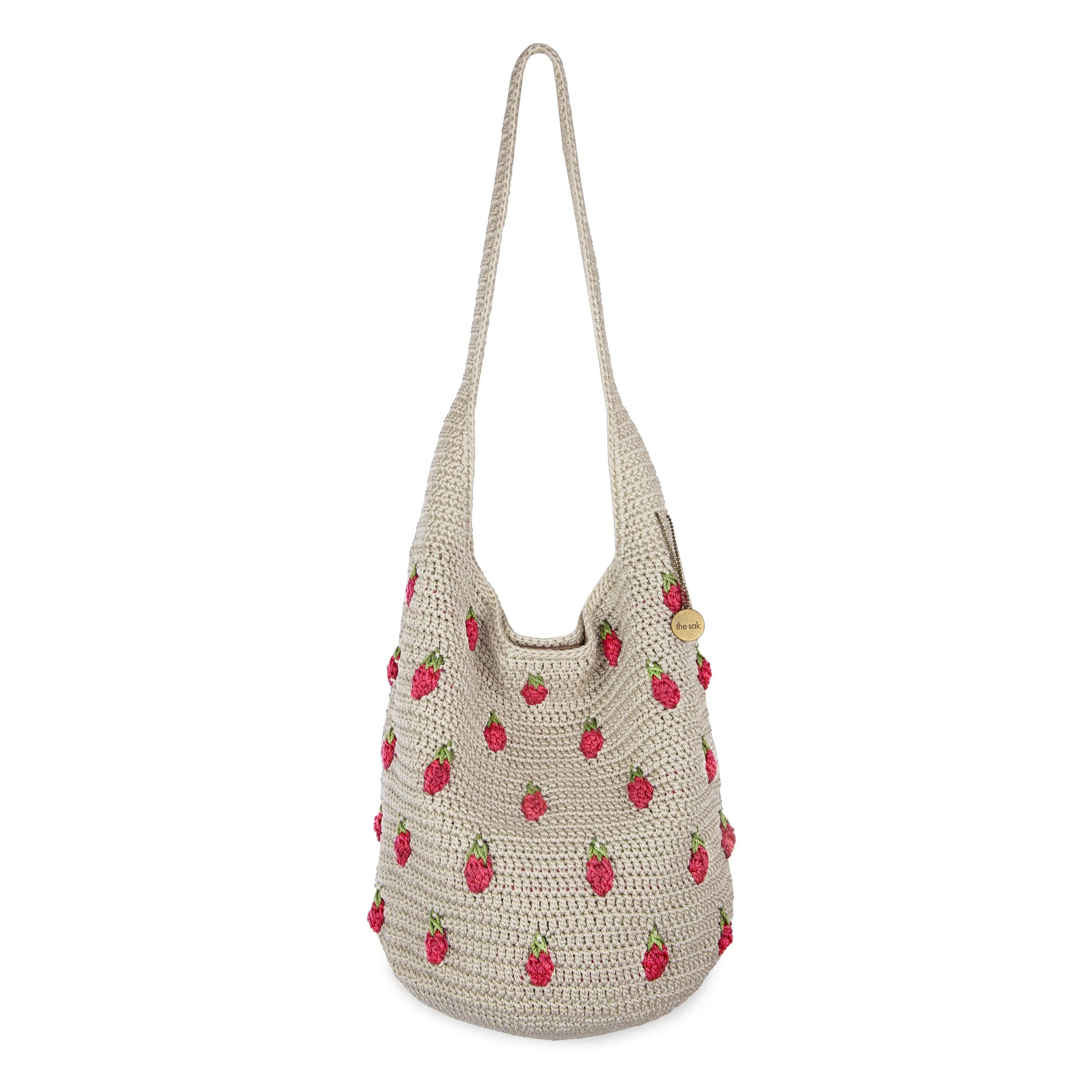 120 Hobo - Hand Crochet - Natural Strawberries City Stroll