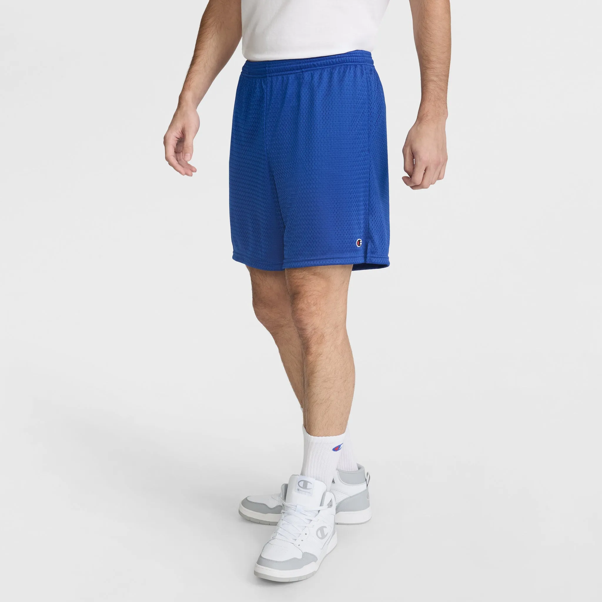 7" Classic Mesh Shorts, C Logo Outdoor Adventure Shorts