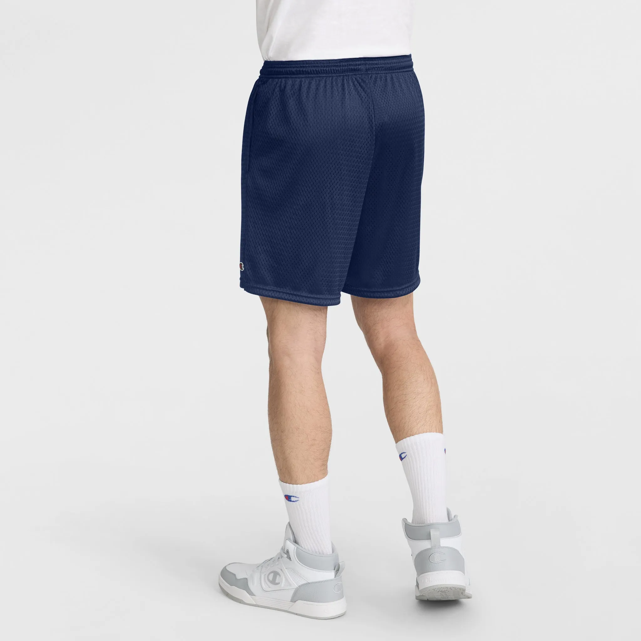 7" Classic Mesh Shorts, C Logo Outdoor Adventure Shorts