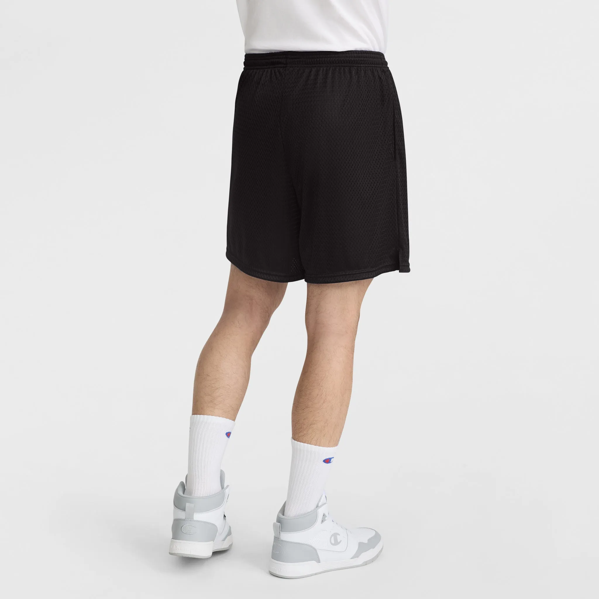 7" Classic Mesh Shorts, C Logo Outdoor Adventure Shorts