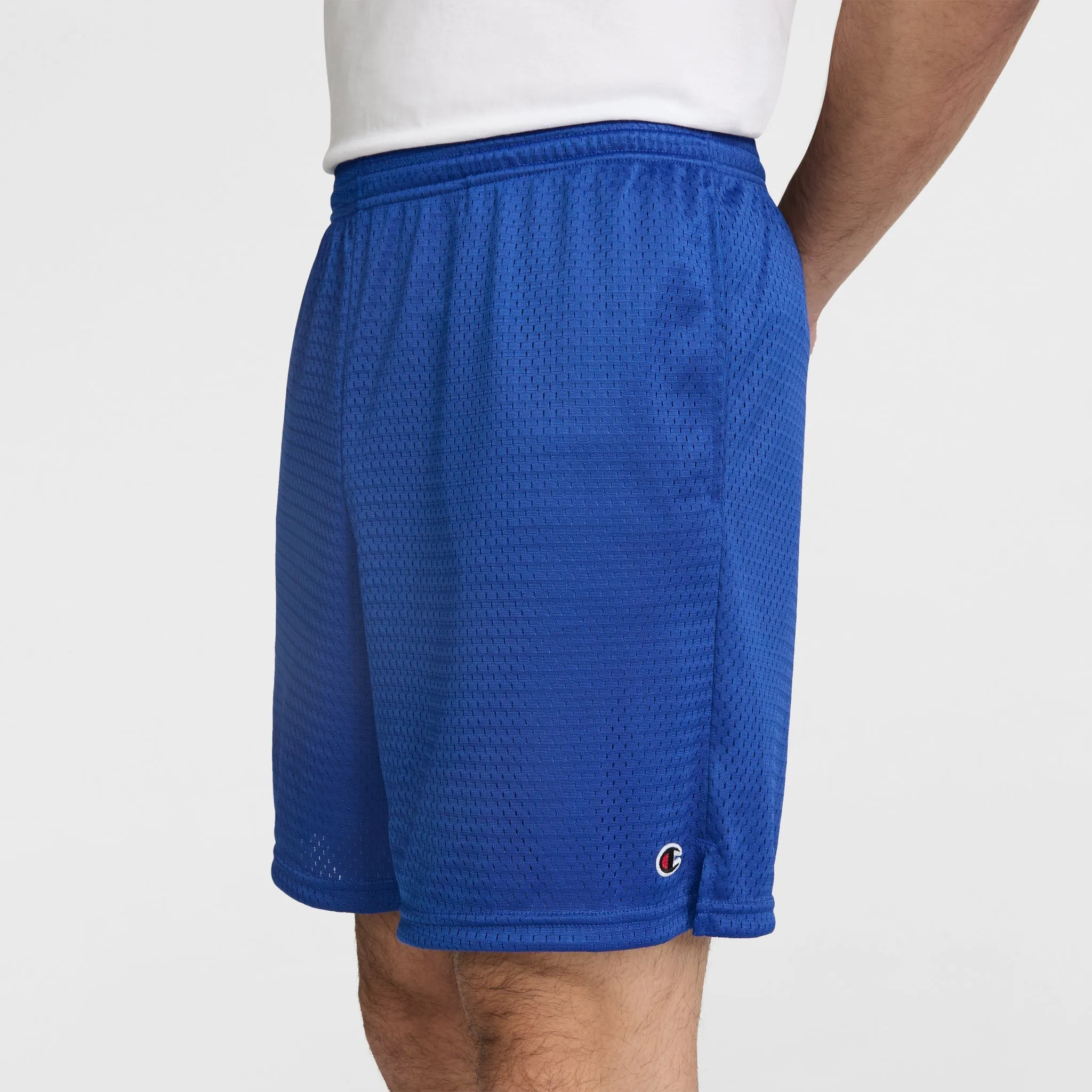 7" Classic Mesh Shorts, C Logo Outdoor Adventure Shorts