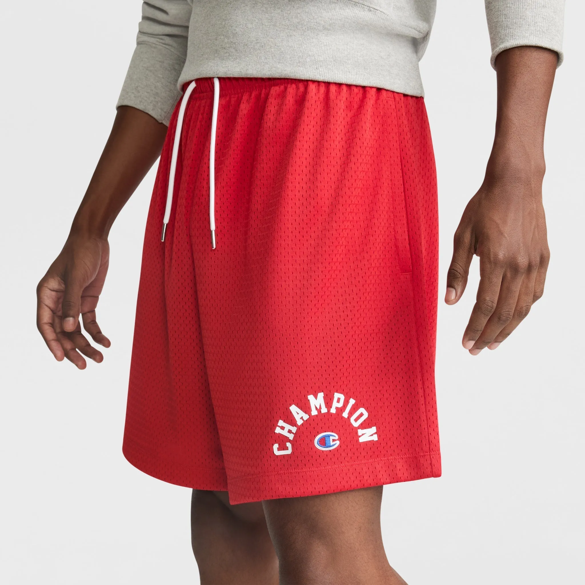 7" Yearbook Mesh Short, Arch Logo Outdoor Adventure Shorts