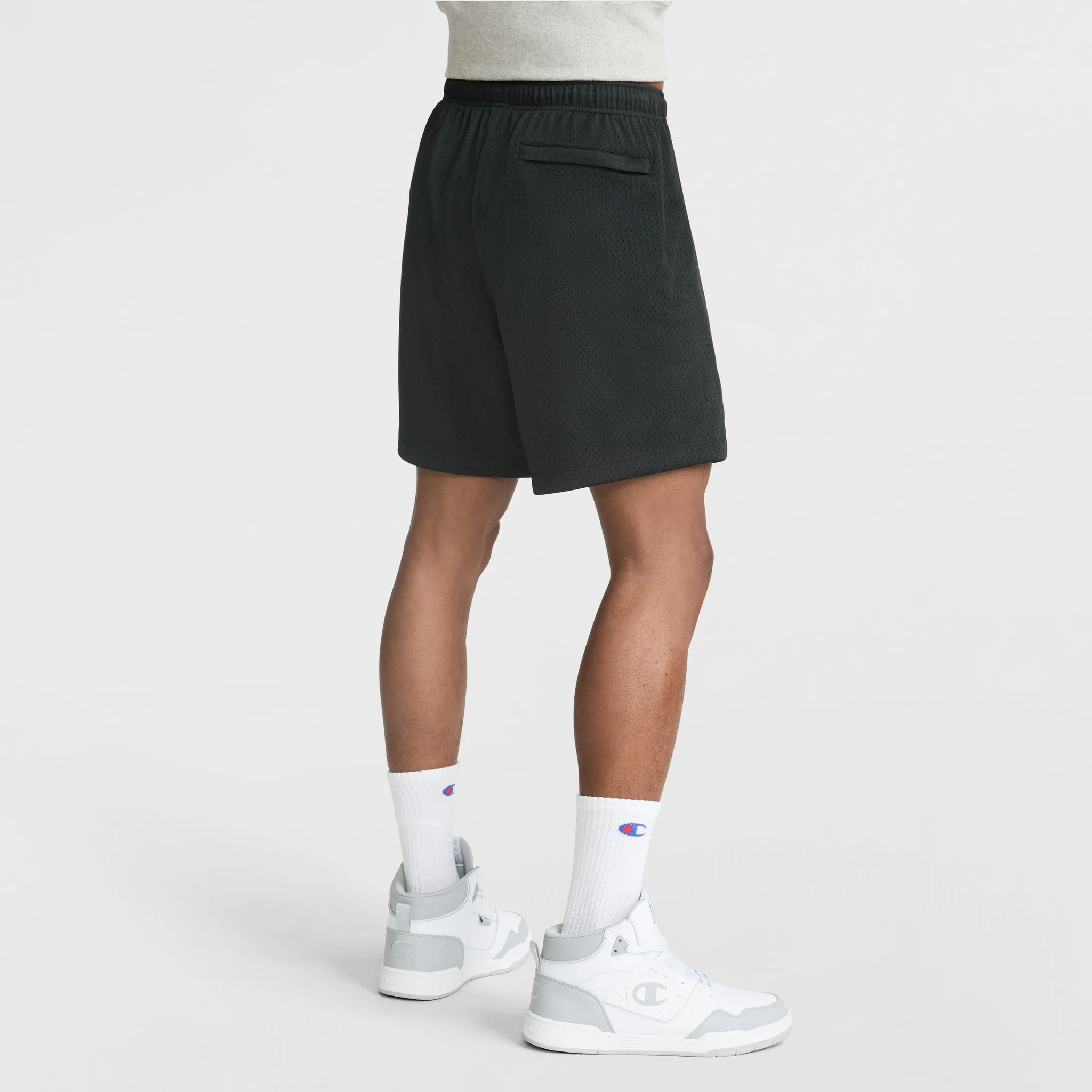 7" Yearbook Mesh Short, Arch Logo Outdoor Adventure Shorts