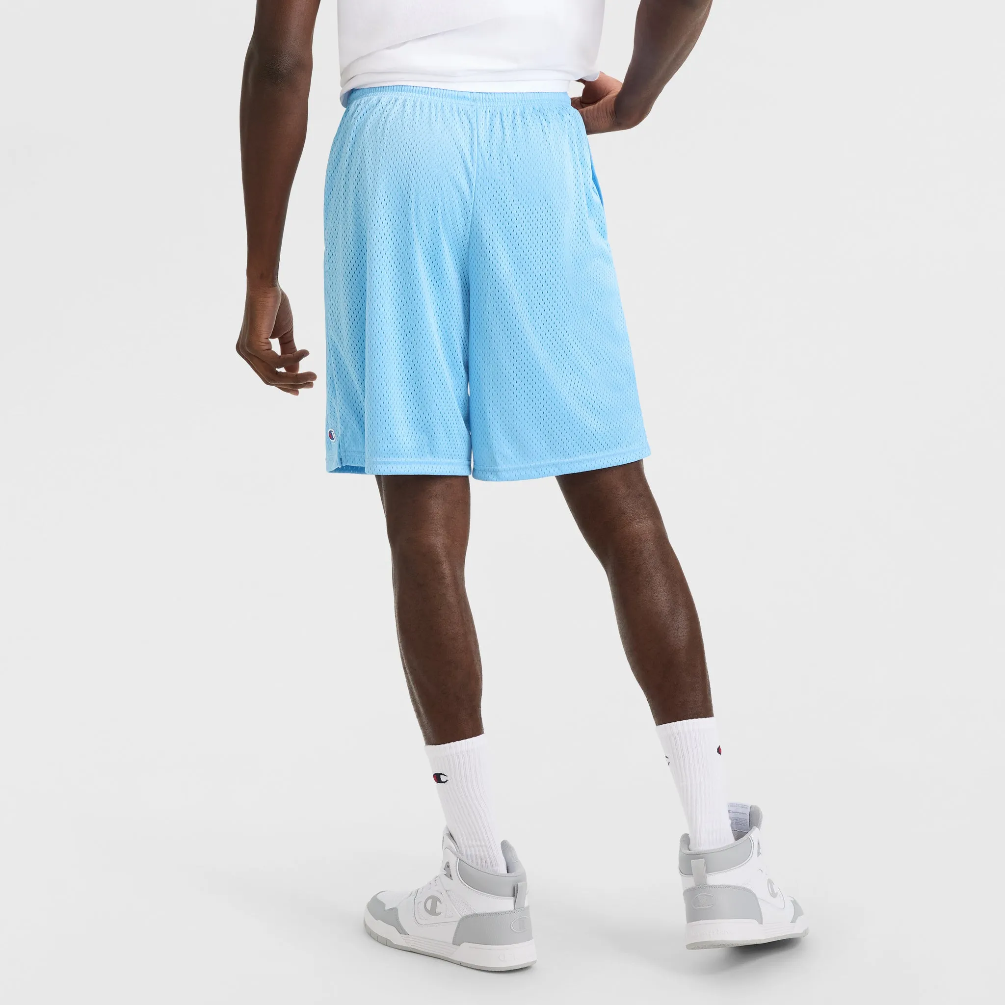 9" Classic Mesh Shorts, C Logo Outdoor Adventure Shorts