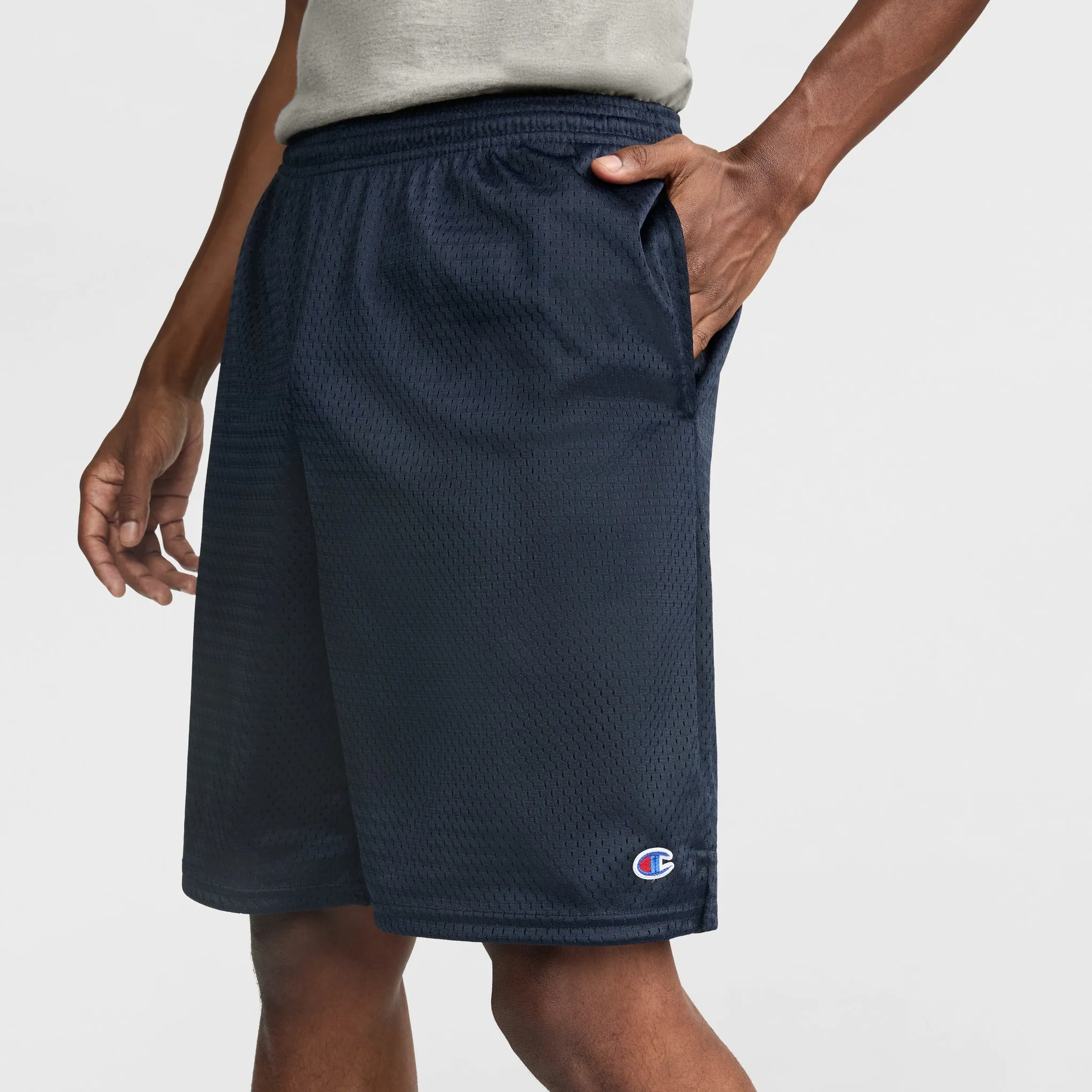 9" Classic Mesh Shorts, C Logo Outdoor Adventure Shorts