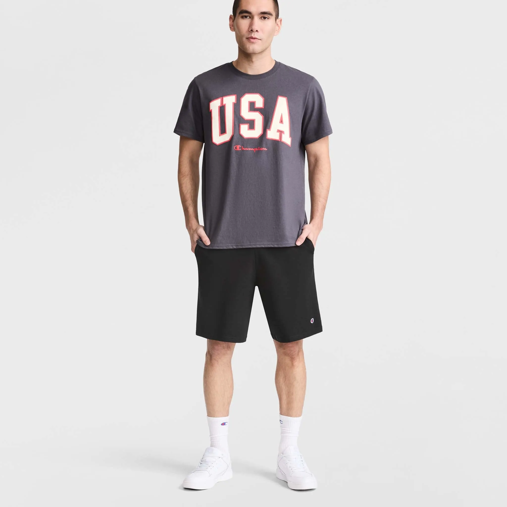 9" Lightweight Lounge Shorts, C Patch Logo Lounge & Leisure