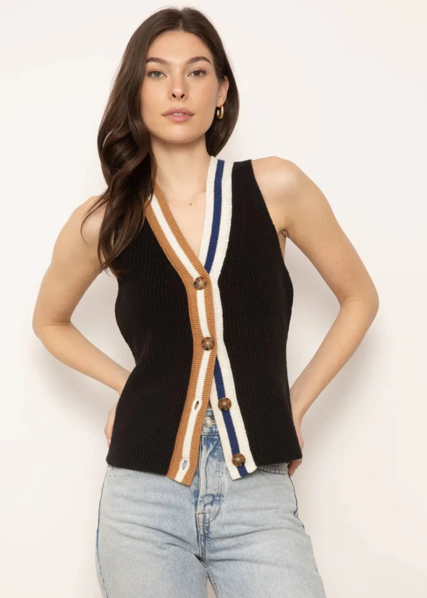 Ace Button Up Tank Summer Festival Tee