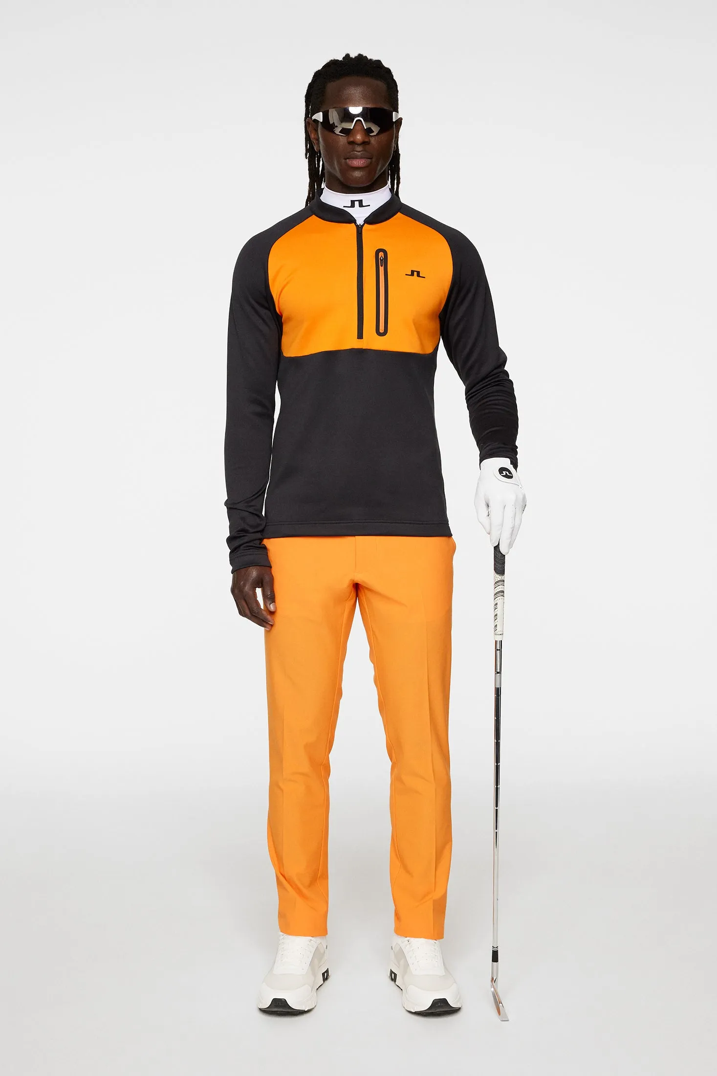 Adam Quarter Zip Mid Layer Relaxed Lounge Fit
