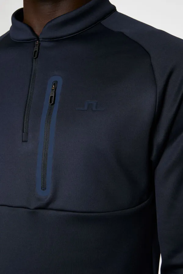 Adam Quarter Zip Mid Layer Relaxed Lounge Fit