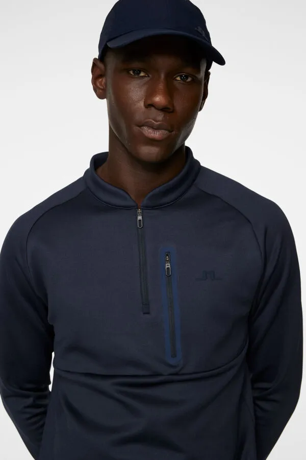 Adam Quarter Zip Mid Layer Relaxed Lounge Fit