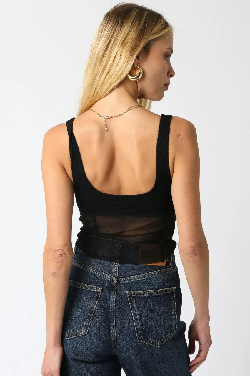 Alex Mesh Top Summer Festival Tee