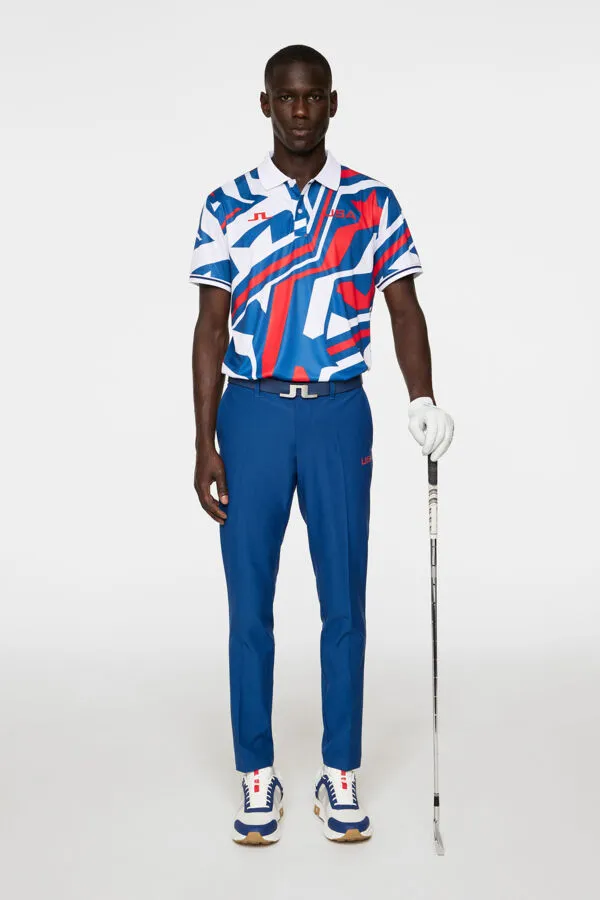 Alois Print USA GOLF Polo Office Smart Casual