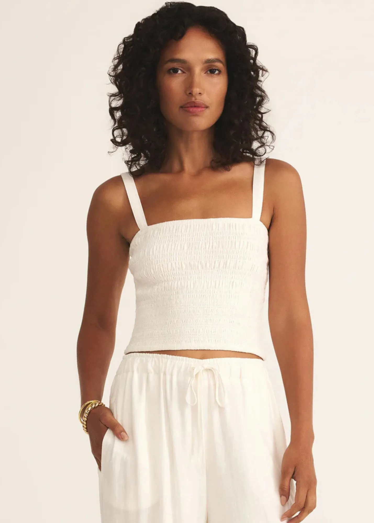Amelie Linen Top Summer Festival Tee