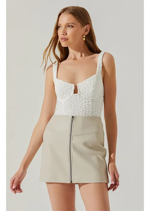 Aria Bustier Bodysuit Summer Festival Tee