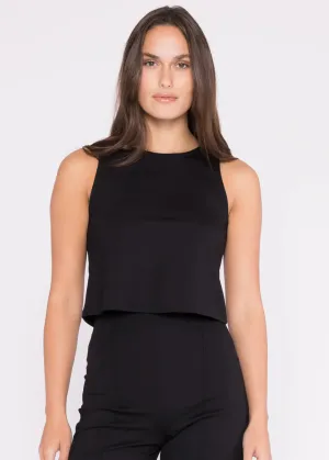 Aria Ponte Tank Top Everyday Casual Look