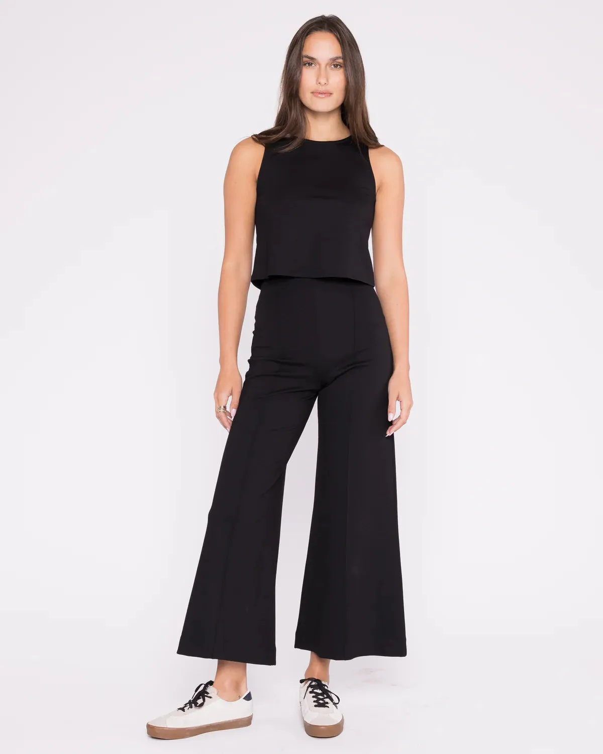 Aria Ponte Tank Top Everyday Casual Look