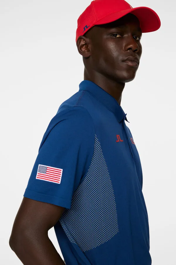 Arnaud USA GOLF Seamless Polo Office Smart Casual