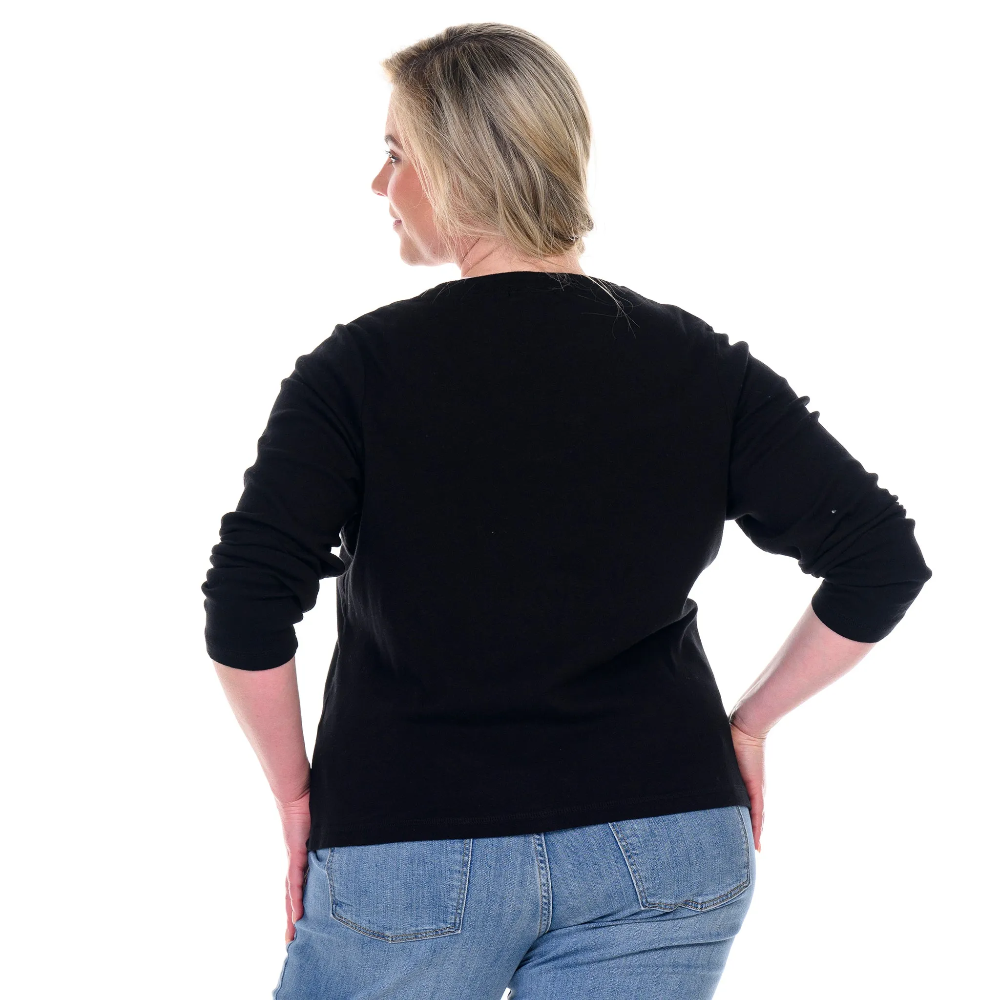 Baby Rib Cardigan | Plus Size Weekend Relaxed Look
