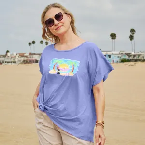 Beach Friends Keepsake T | Plus Size Weekend Relaxed Look