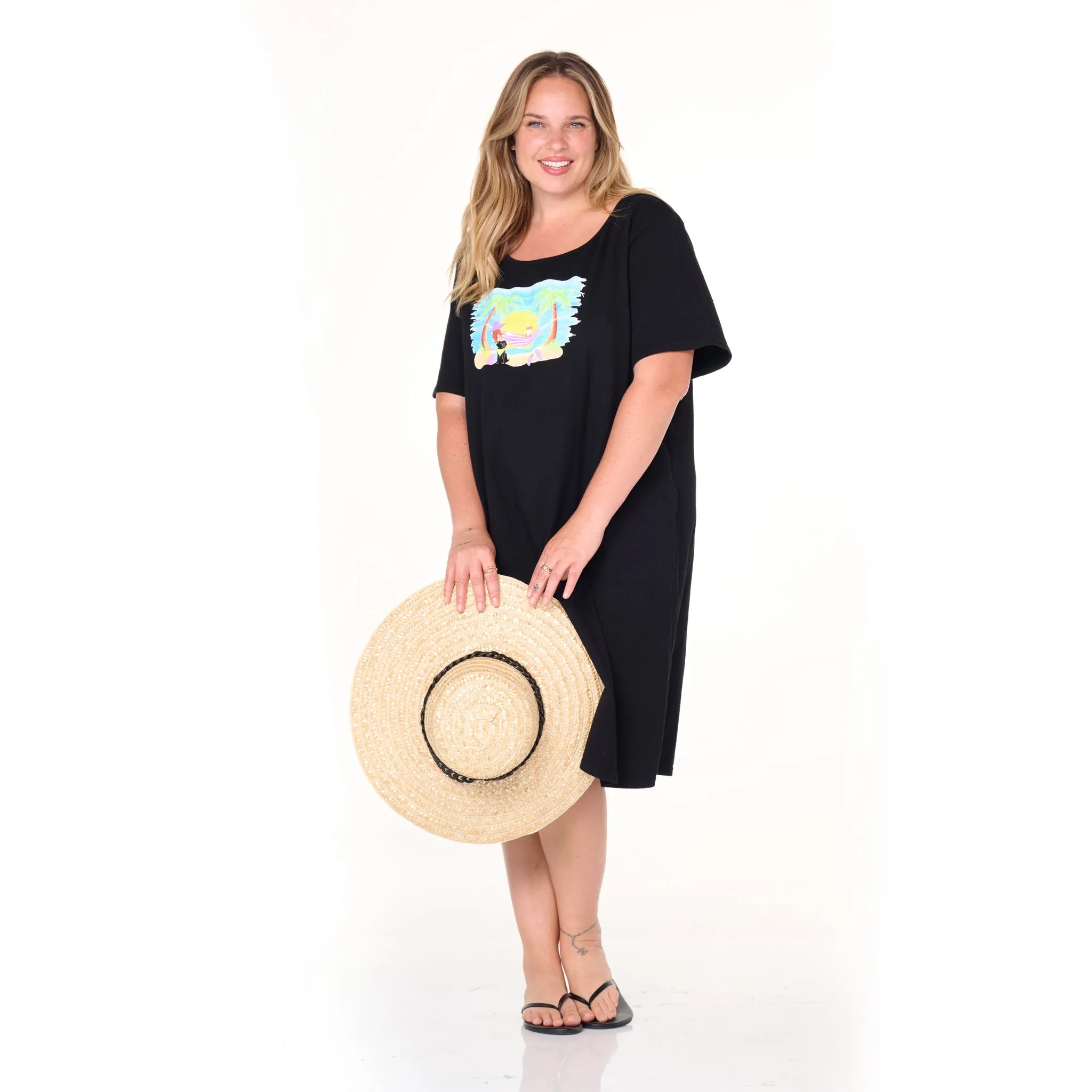 Beach Friends Sanibel Dress | Plus Size Weekend Relaxed Look
