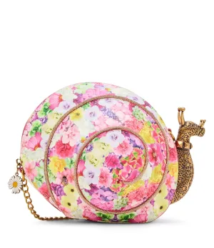 Betsey Johnson Kaleidoscope Floral Snailed It Crossbody Bag Fun Outing