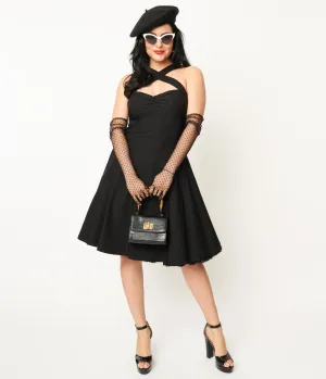 Black Vavavoom Swing Dress Casual Everyday Look
