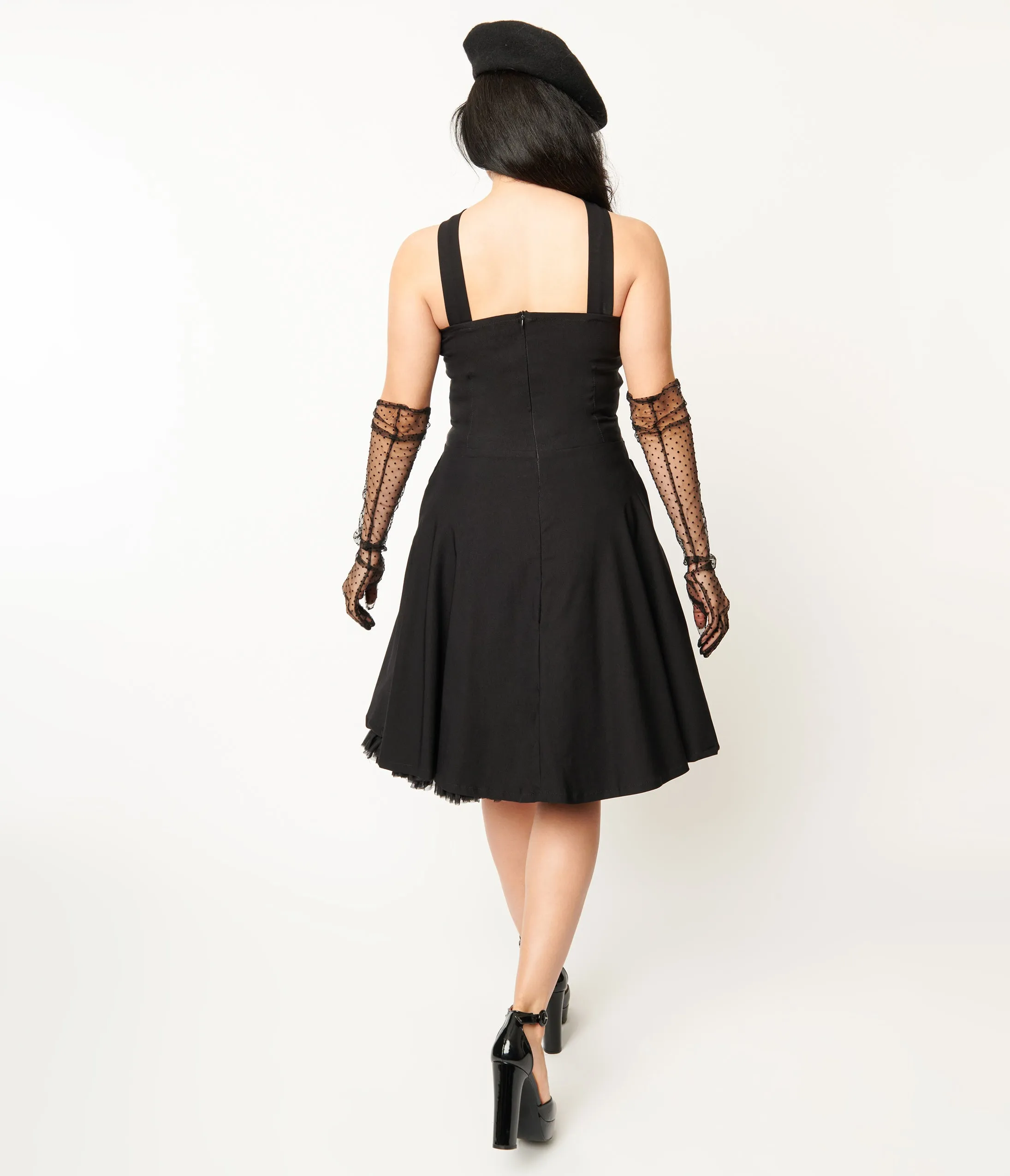 Black Vavavoom Swing Dress Casual Everyday Look
