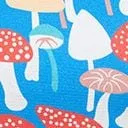 Blue Mushroom Fit & Flare Dress Casual Everyday Look