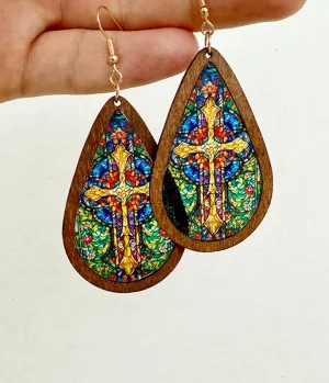 Bohemia Mosaic Earrings Everyday Chic