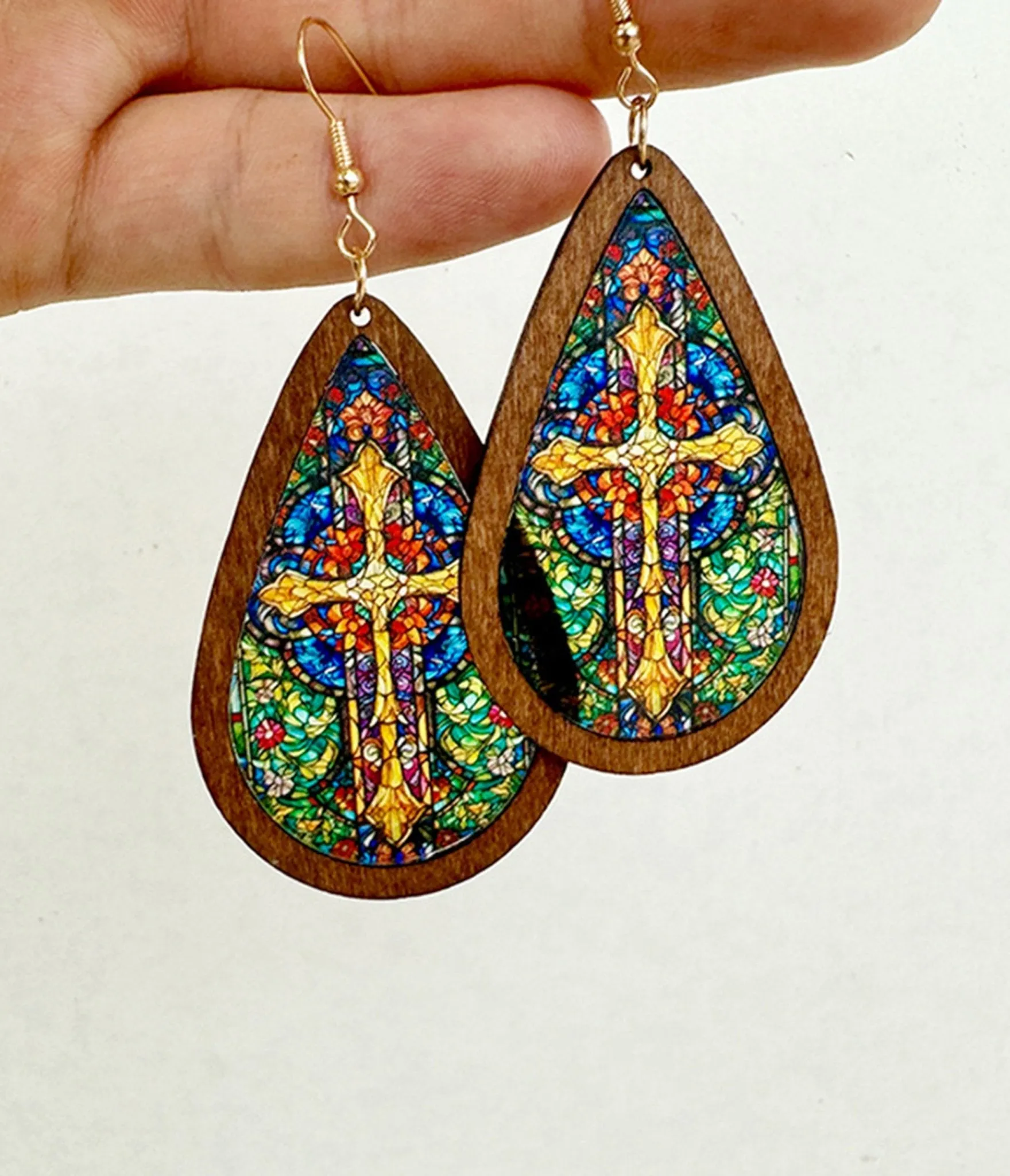 Bohemia Mosaic Earrings Everyday Chic