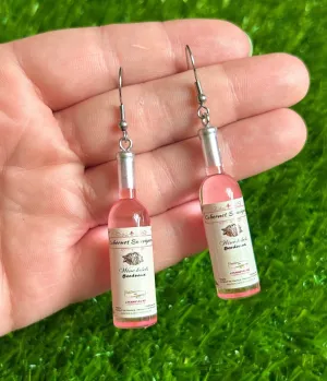 Bottle Of Wine Earrings Everyday Chic