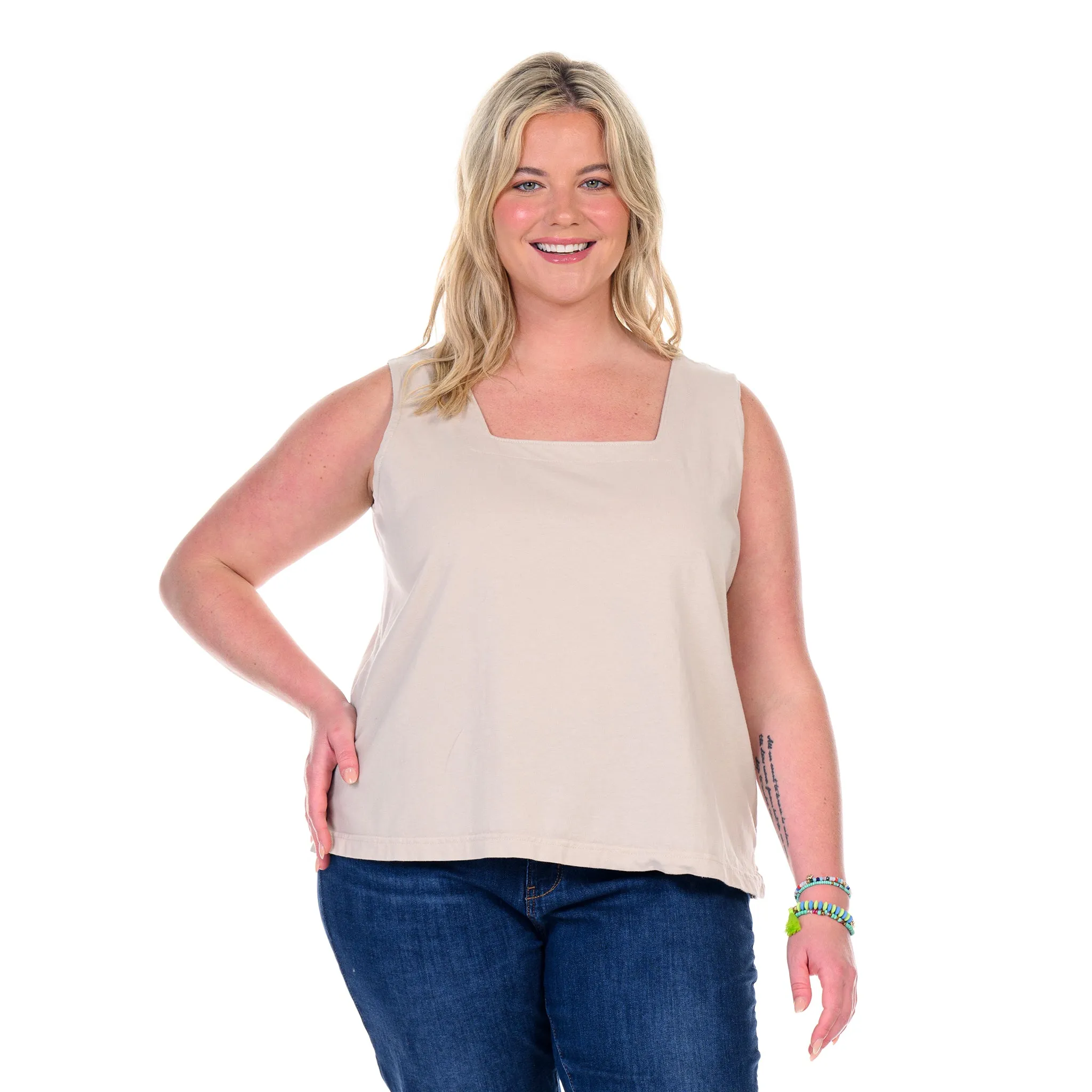 Boxy Tank | Plus Size Weekend Chill Set