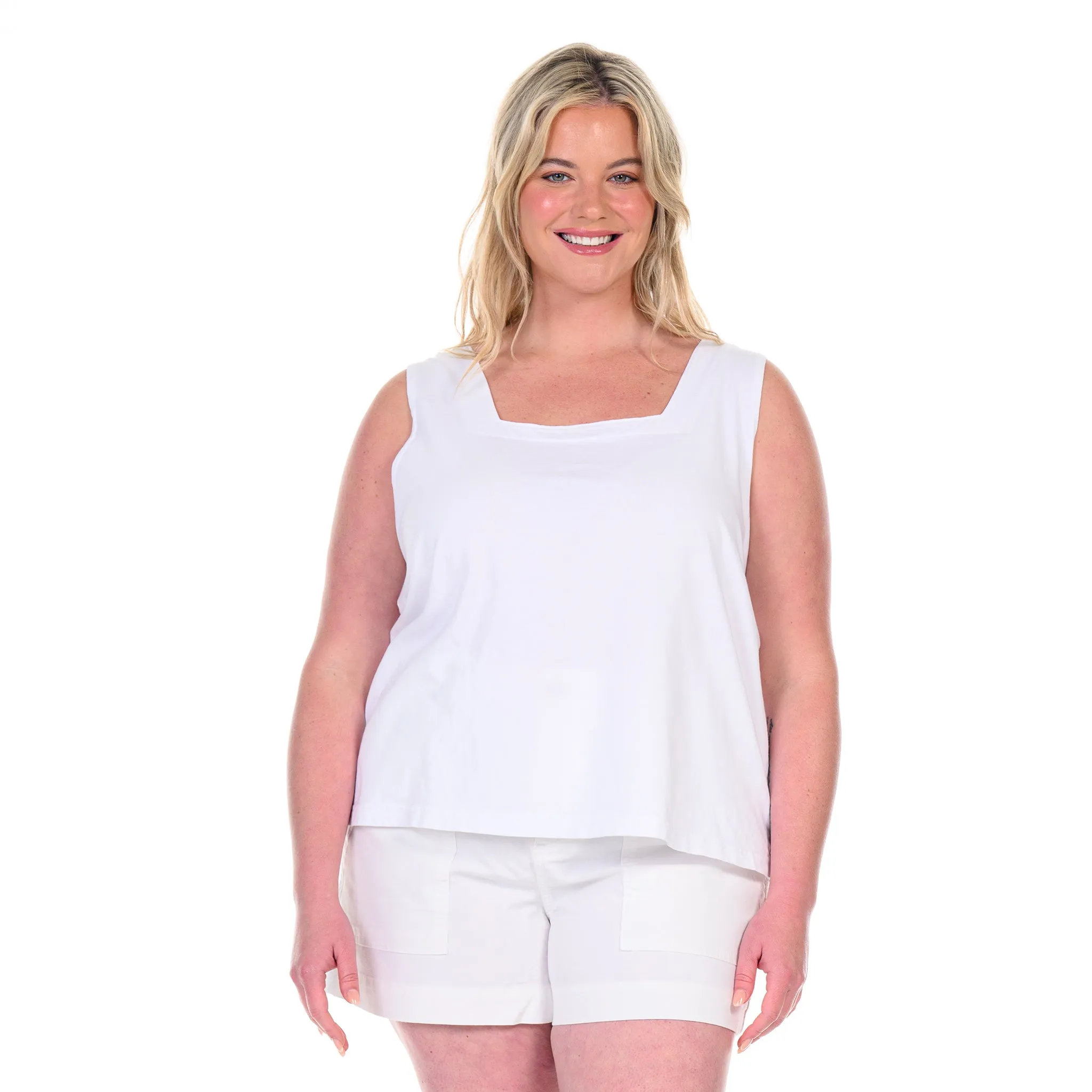 Boxy Tank | Plus Size Weekend Chill Set