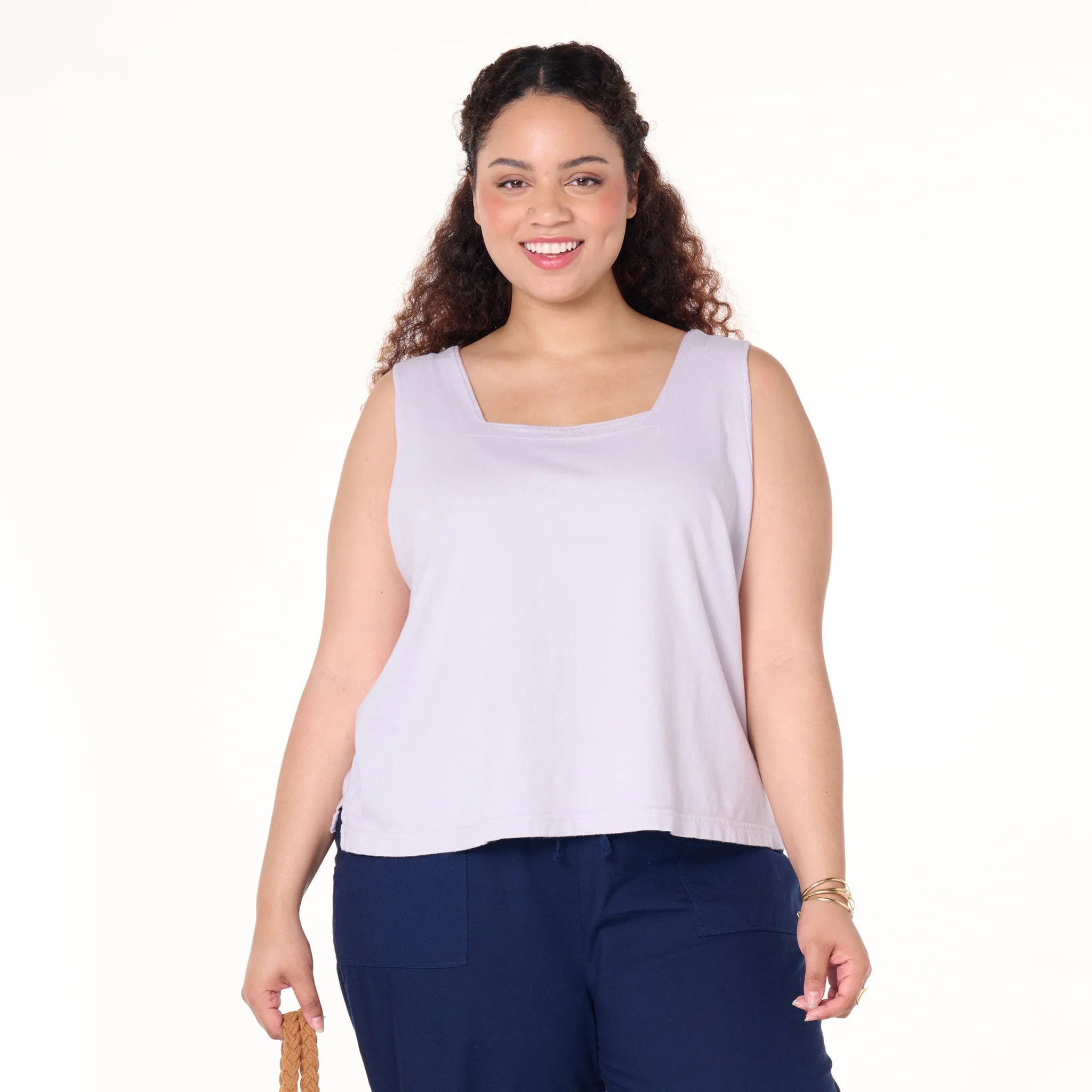 Boxy Tank | Plus Size Weekend Chill Set