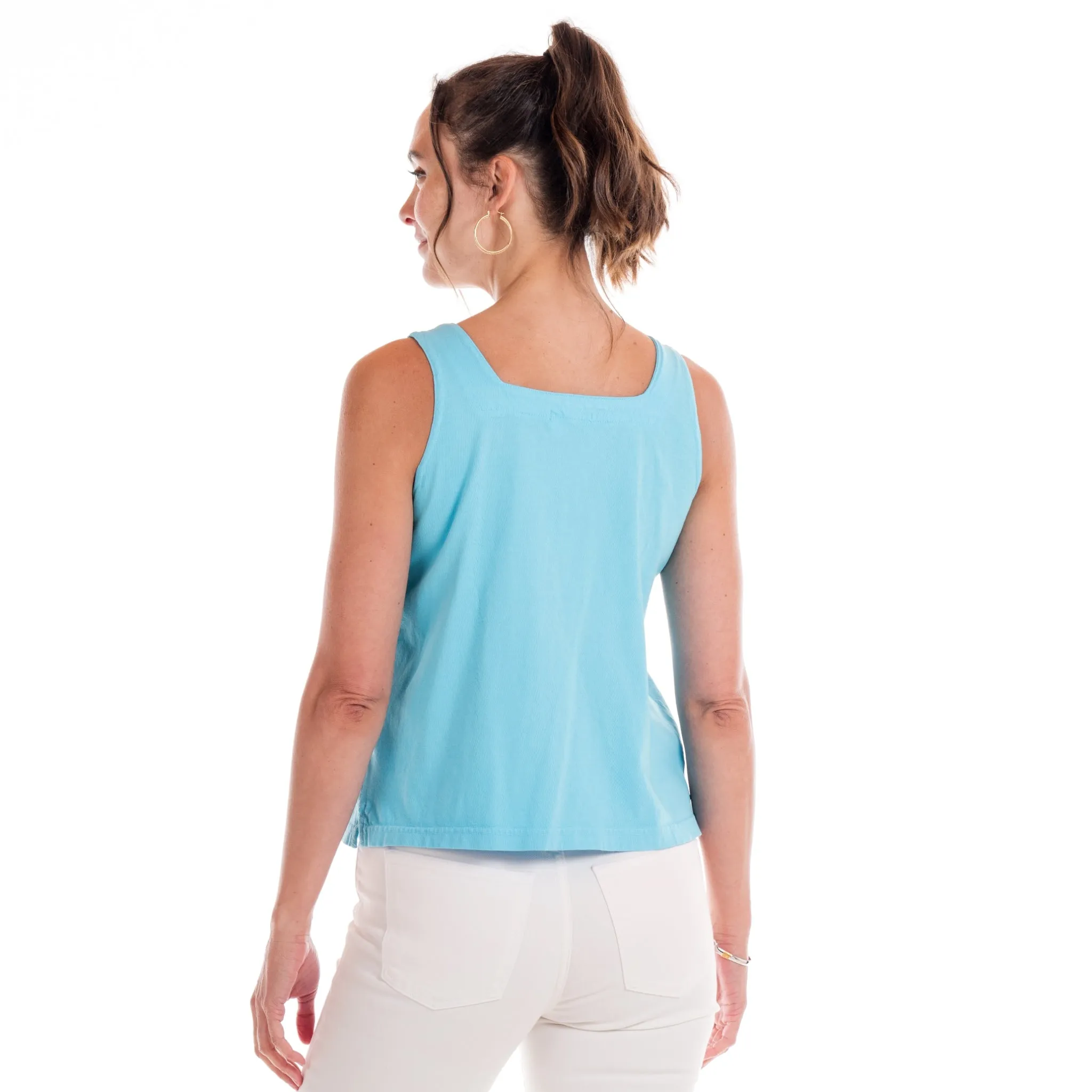 Boxy Tank Weekend Chill Set