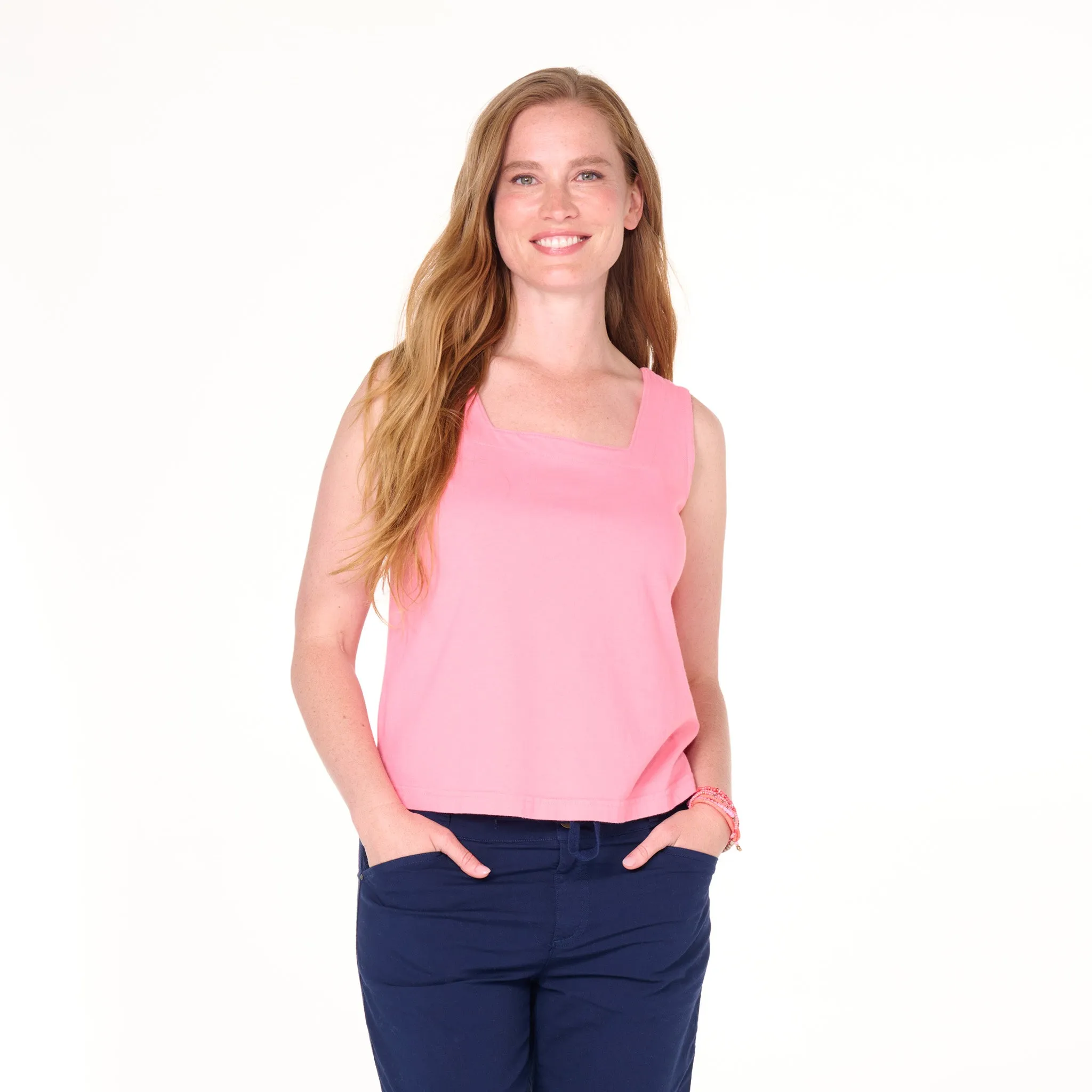Boxy Tank Weekend Chill Set