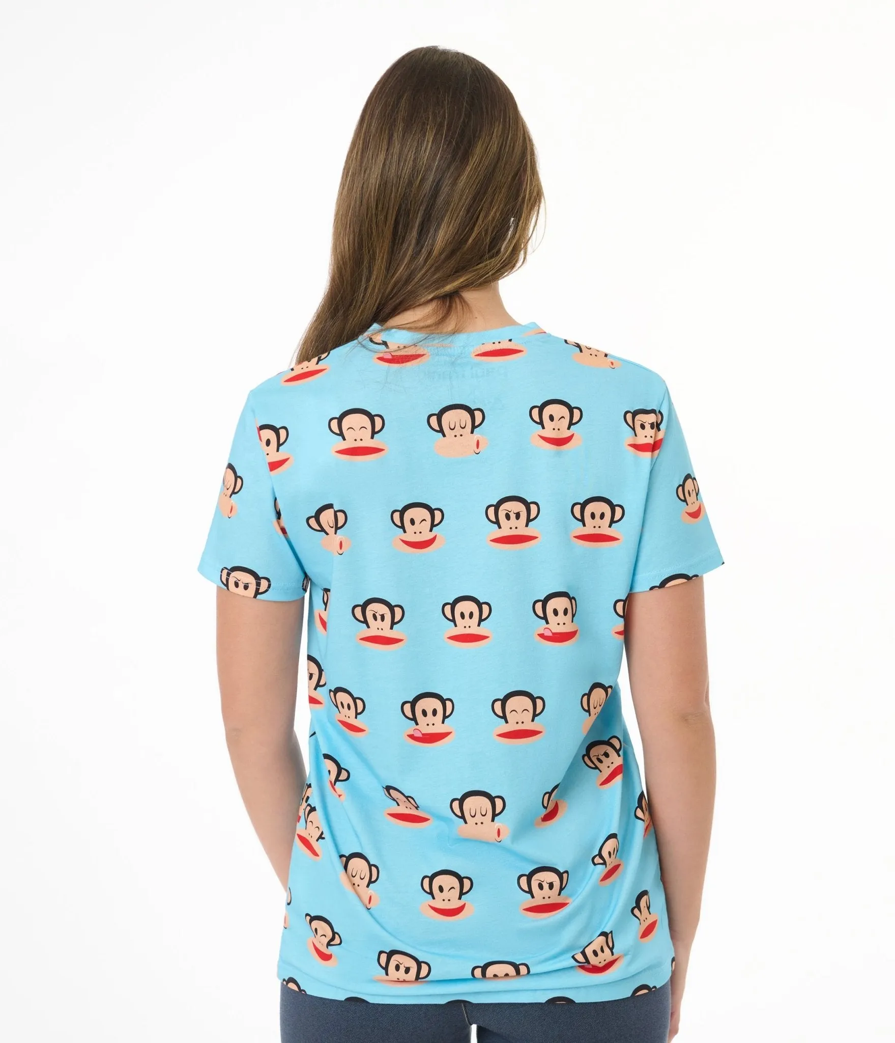 Cakeworthy Paul Frank Blue Julius All Over Print Unisex Tee Easy Date Night
