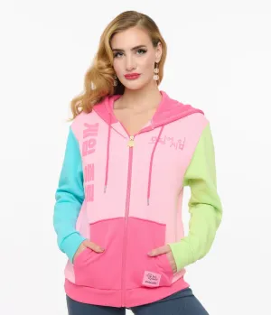 Cakeworthy Squid Game Color Block Hoodie Easy Date Night