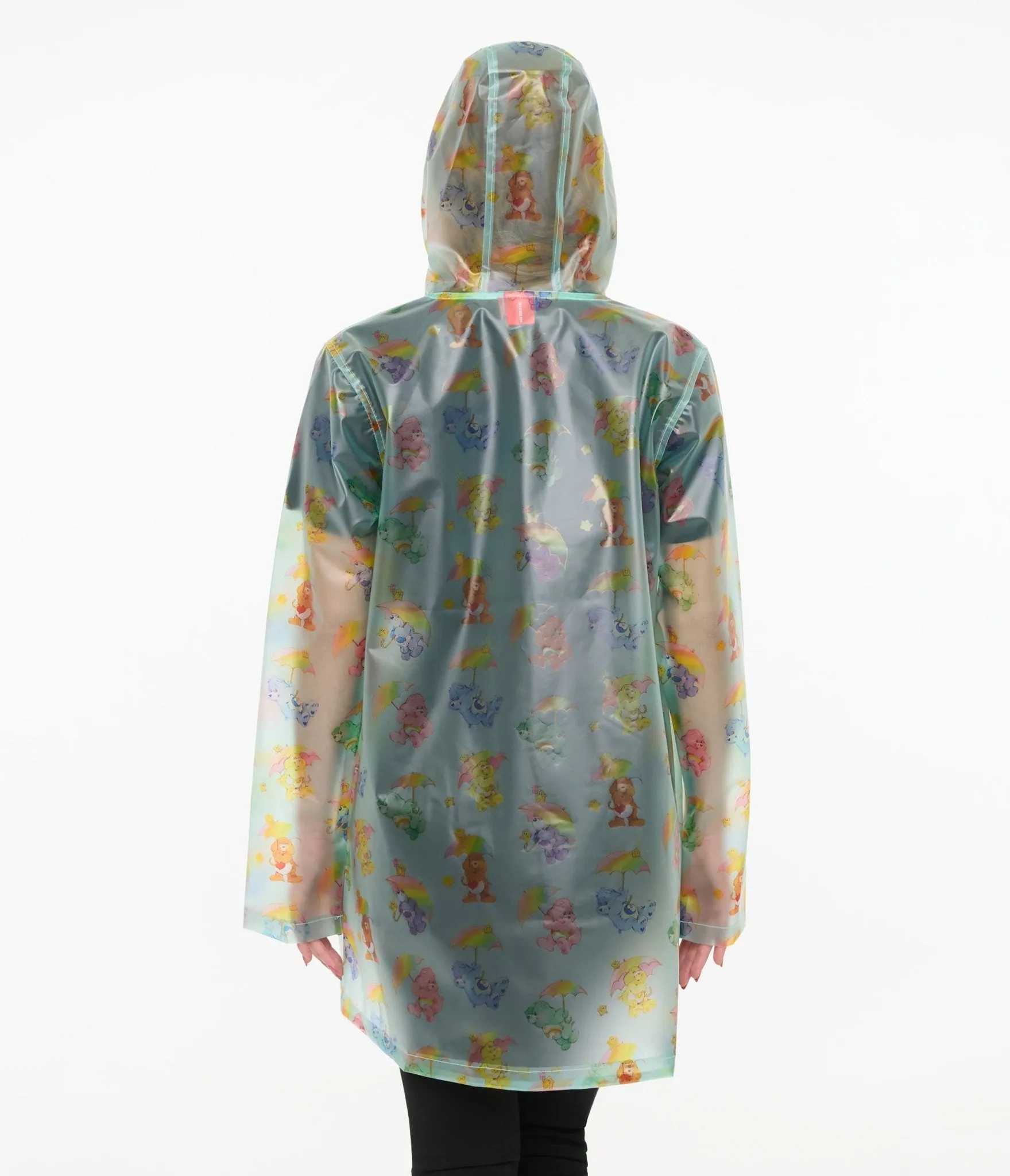 Cakeworthy Turquoise Care Bears Rain Jacket Easy Date Night