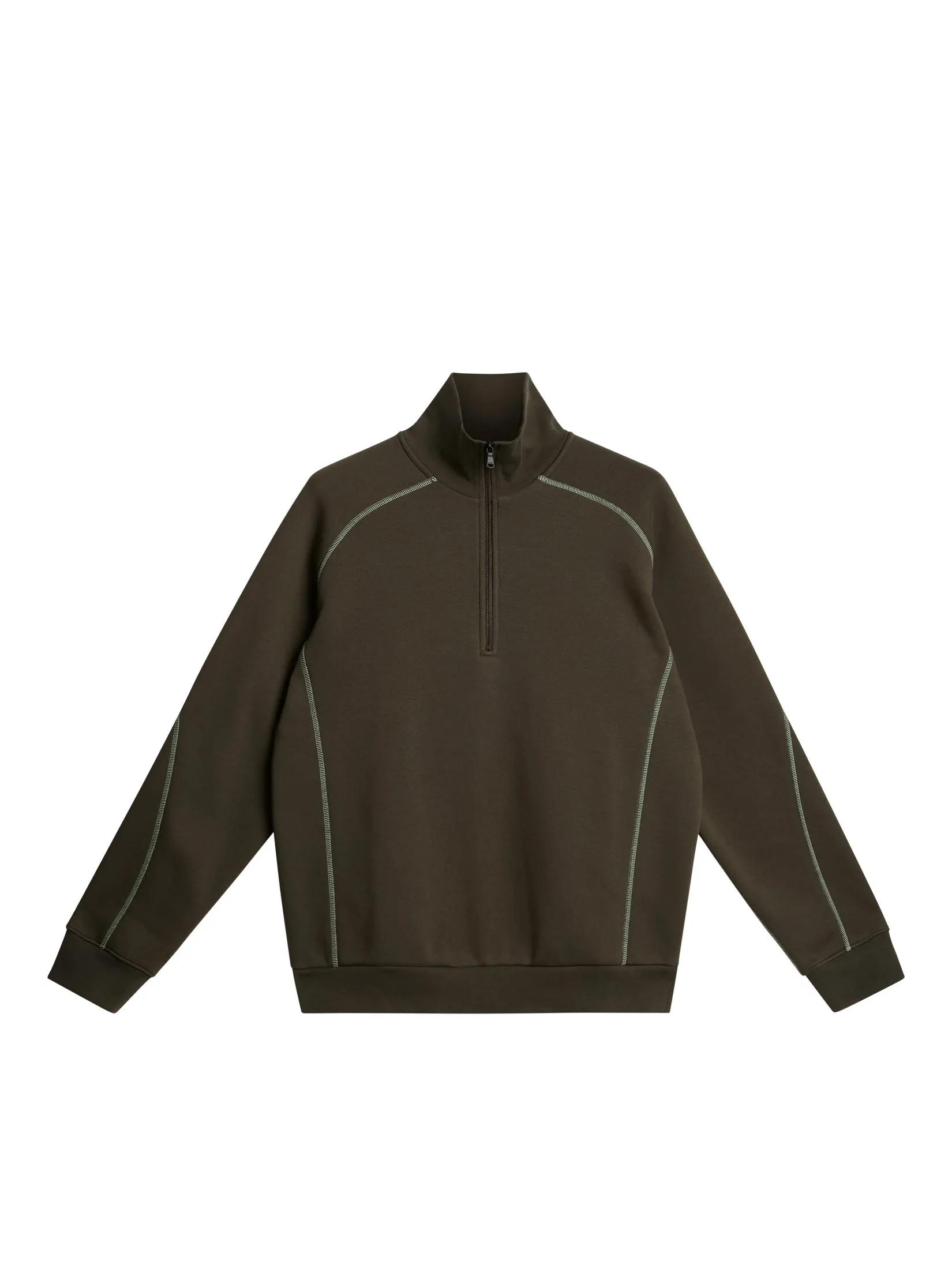 Canter Quarter Zip Sweatshirt Relaxed Lounge Fit