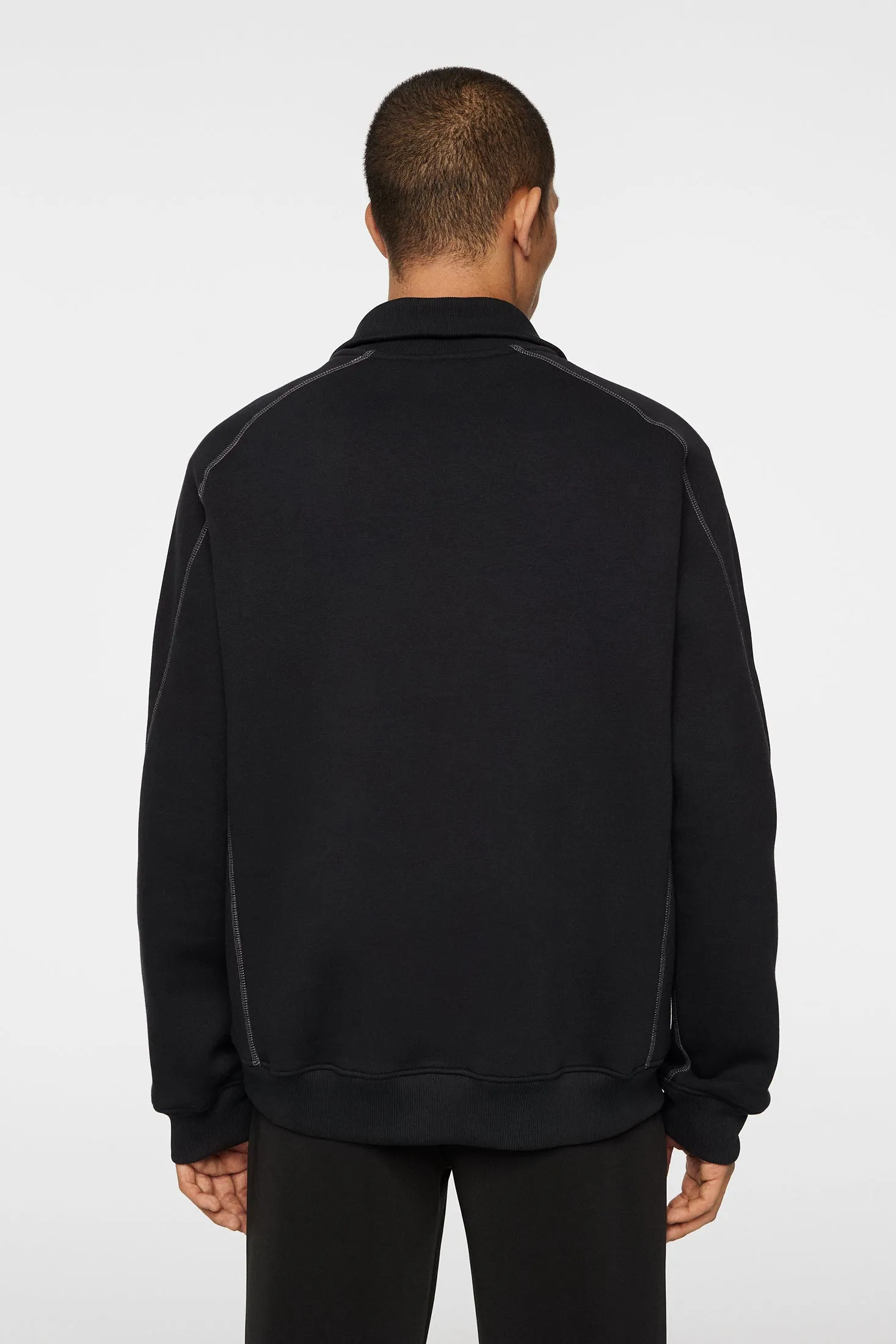 Canter Quarter Zip Sweatshirt Relaxed Lounge Fit