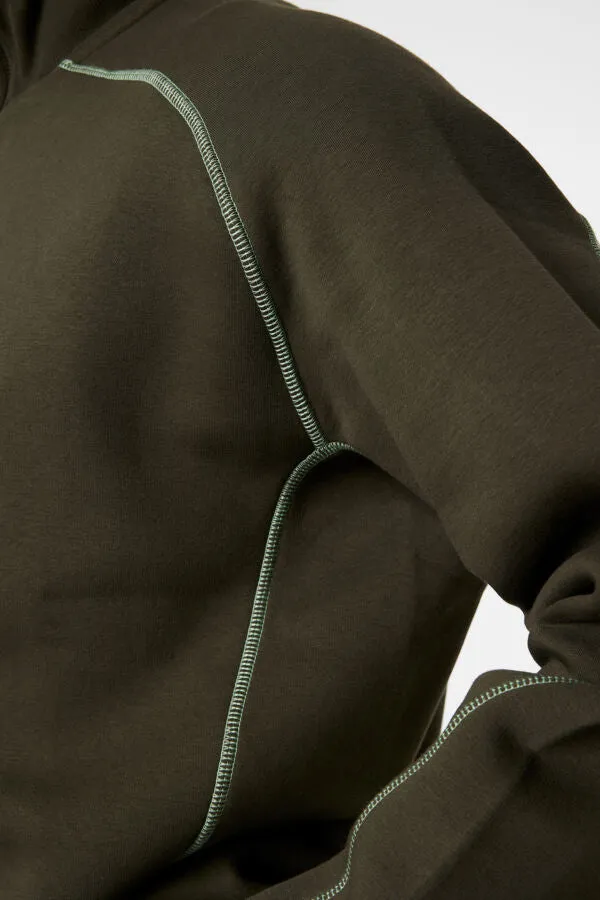 Canter Quarter Zip Sweatshirt Relaxed Lounge Fit