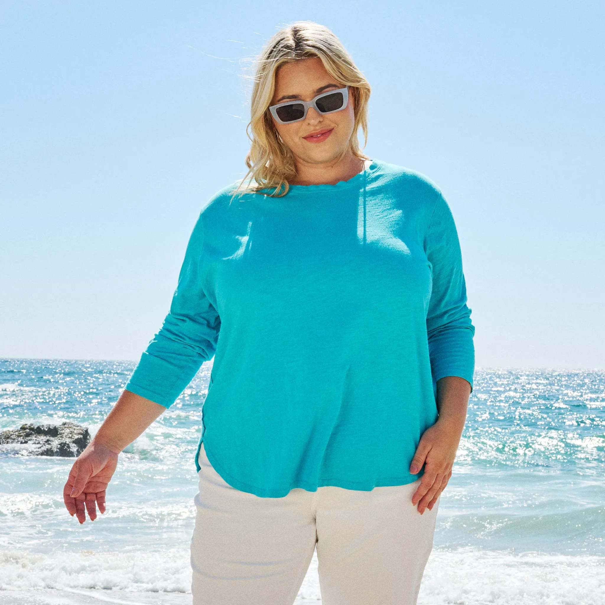 Catalina Top | Plus Size Weekend Relaxed Look