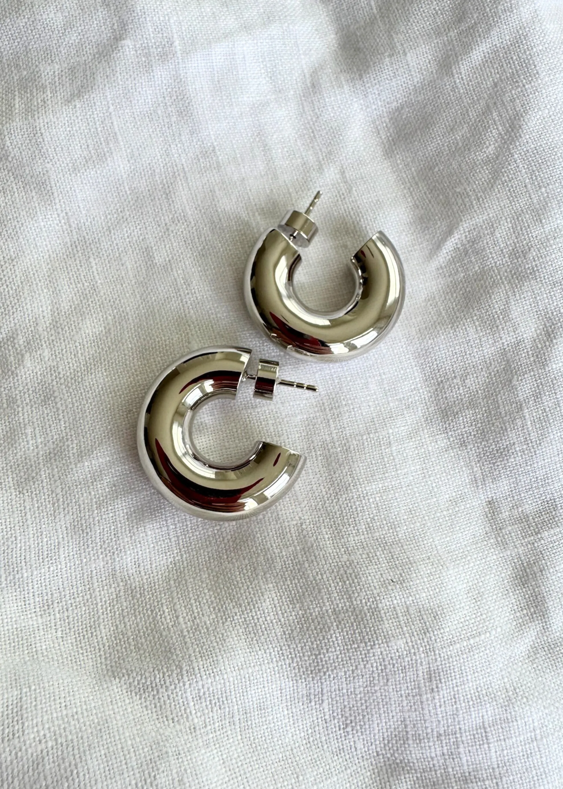 Celeste Chunky Hoops Date Night