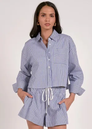 Charlotte Button Down Top Everyday Casual Look