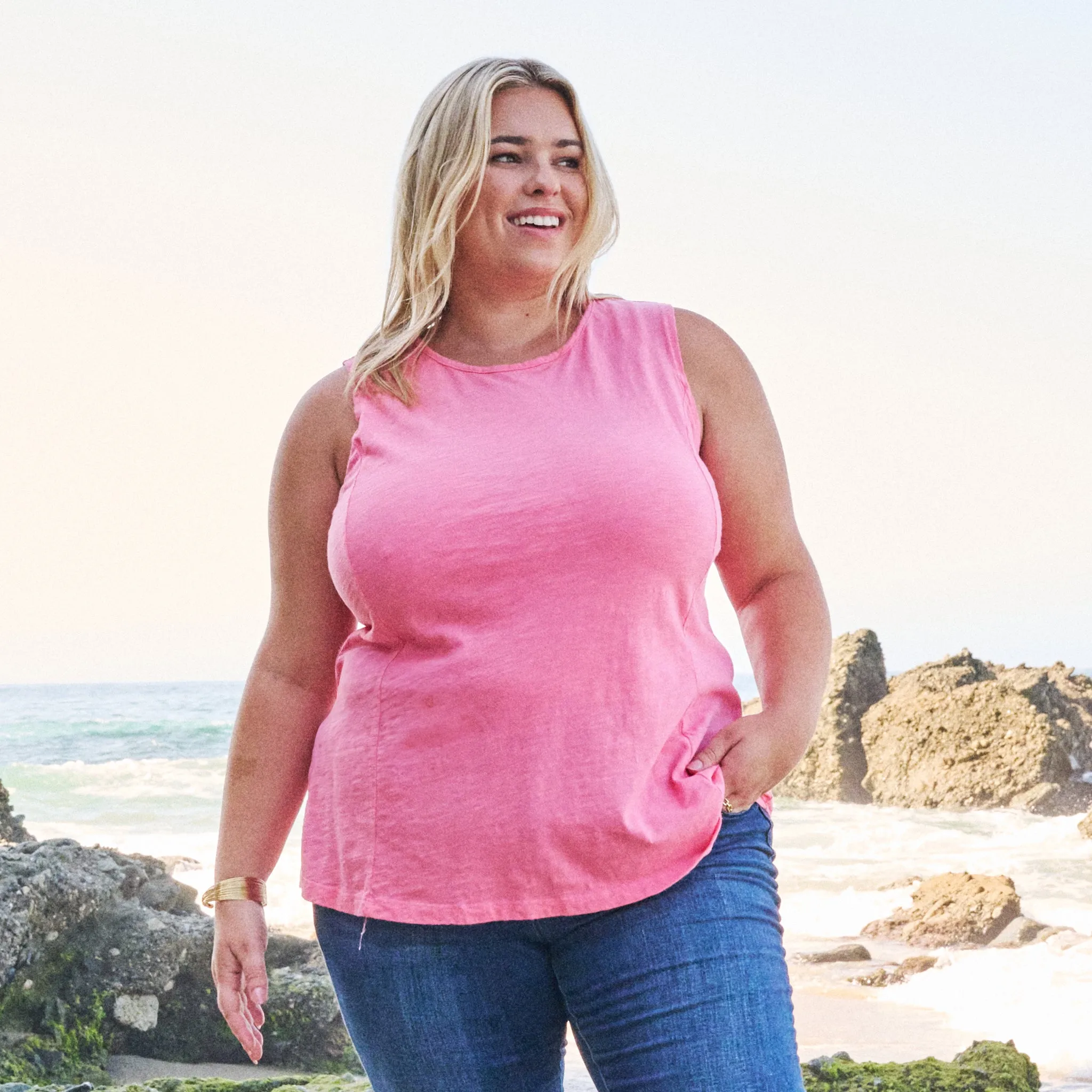 Chloe Tank | Plus Size Weekend Relaxed Look