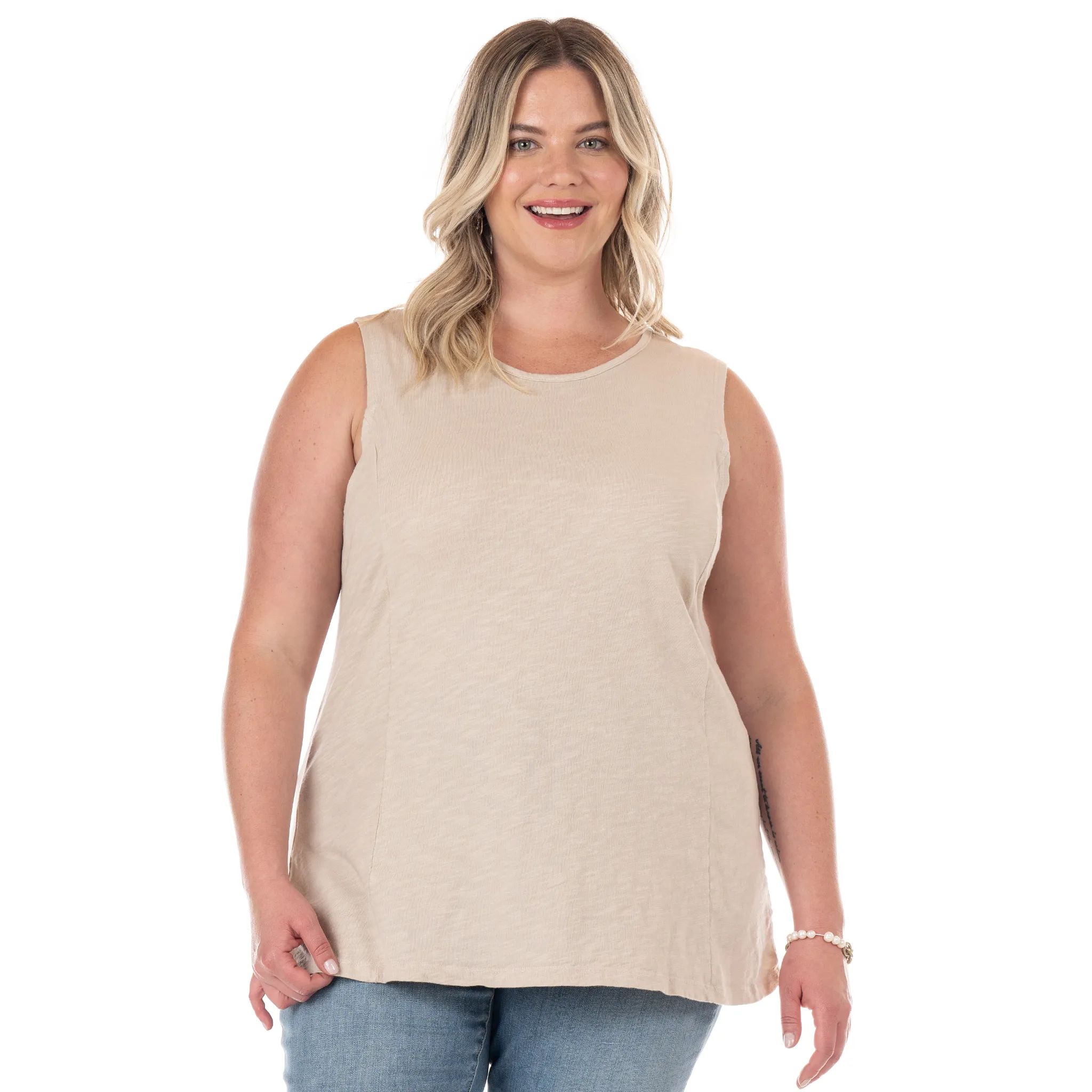 Chloe Tank | Plus Size Weekend Relaxed Look