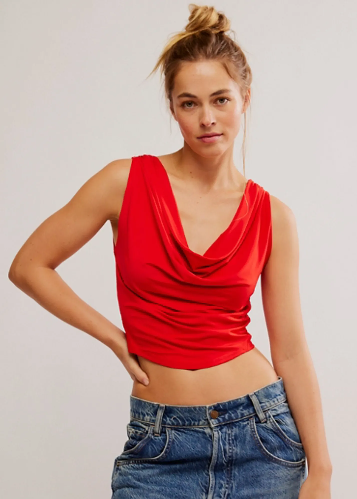 City Nights Tuck In Top Everyday Casual Look