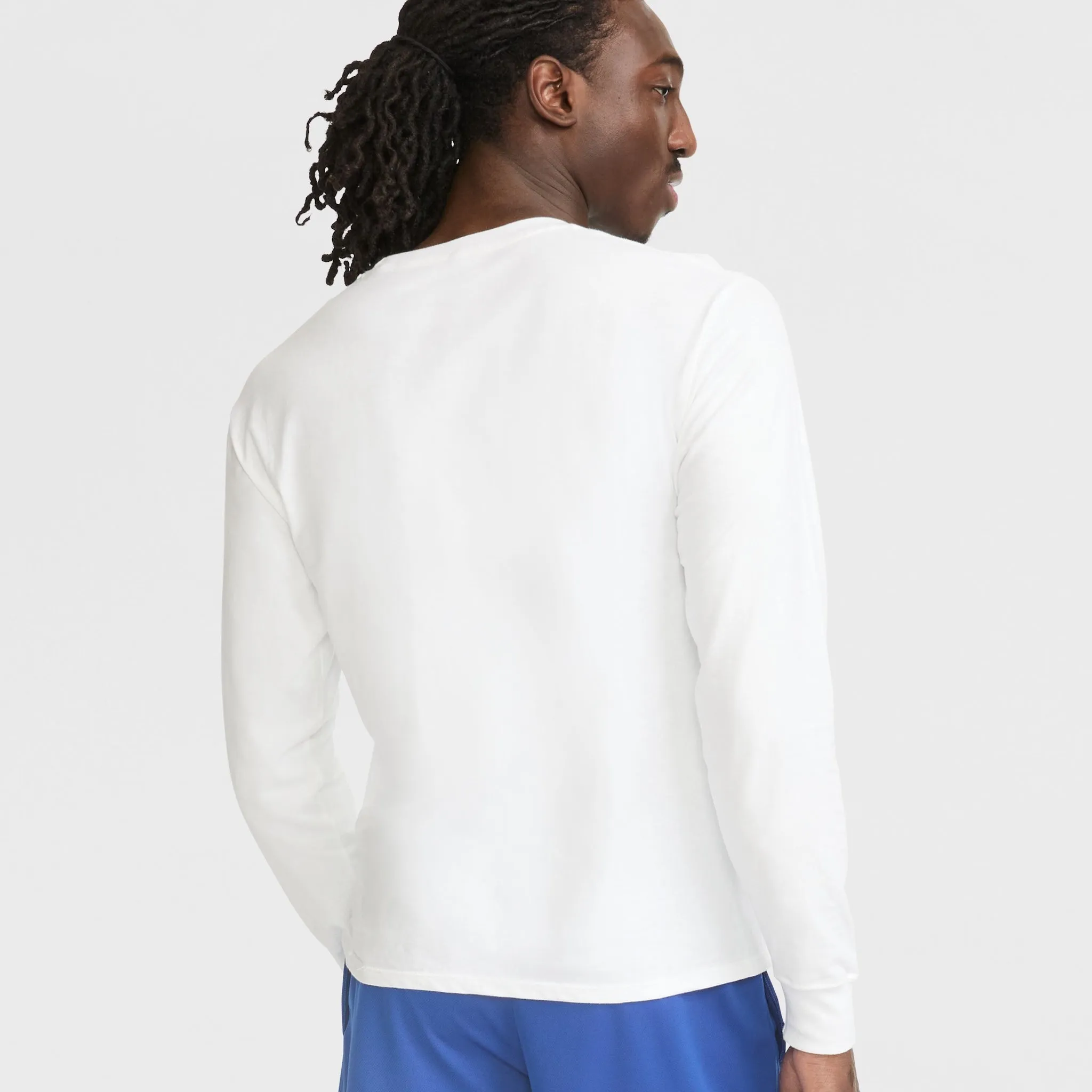 Classic Graphic Long-Sleeve T-Shirt, Script Logo Urban Street Style