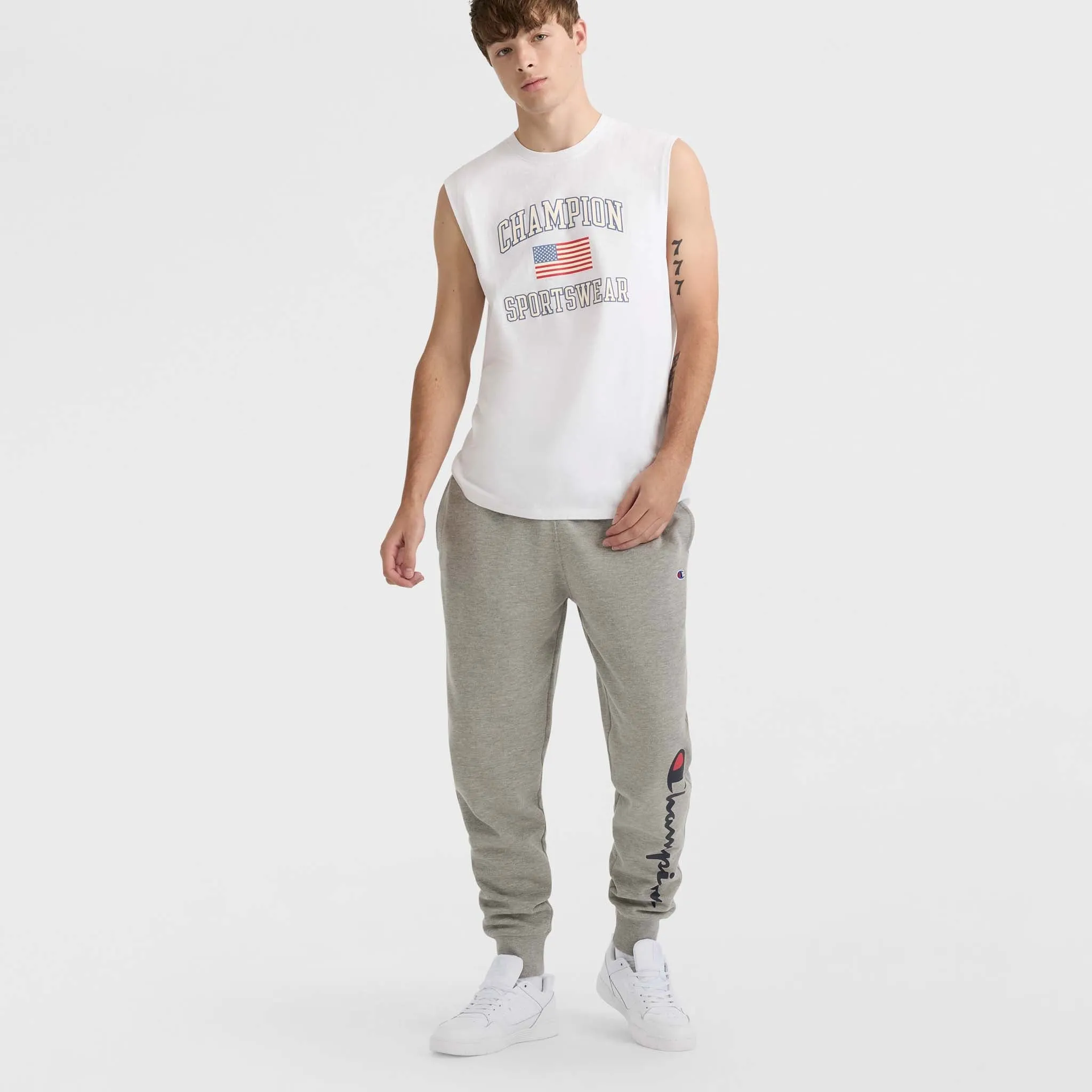 Classic Graphic Muscle Tank, USA Sportswear Urban Street Style